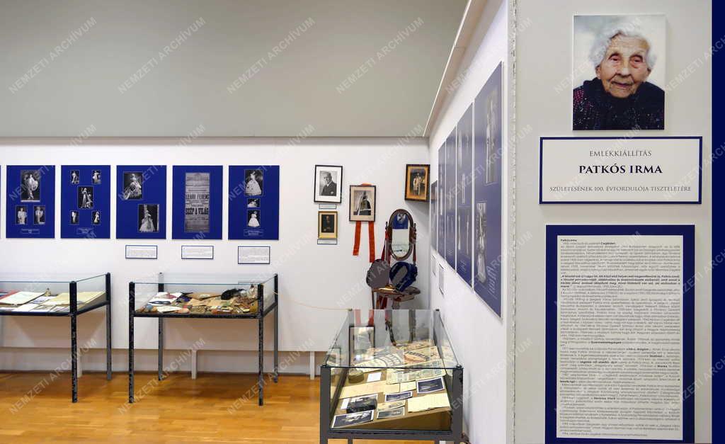 Kultúra -  Cegléd – Patkós Irma emlékkiállítás a Kossuth Múzeumban