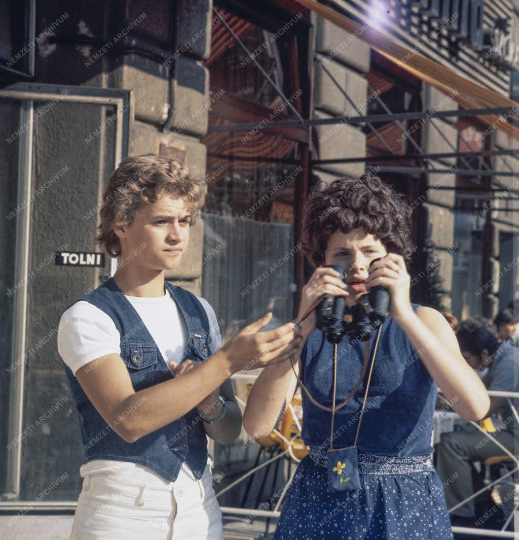 Kultúra - Film - A Székács a köbön című tv-film forgatása