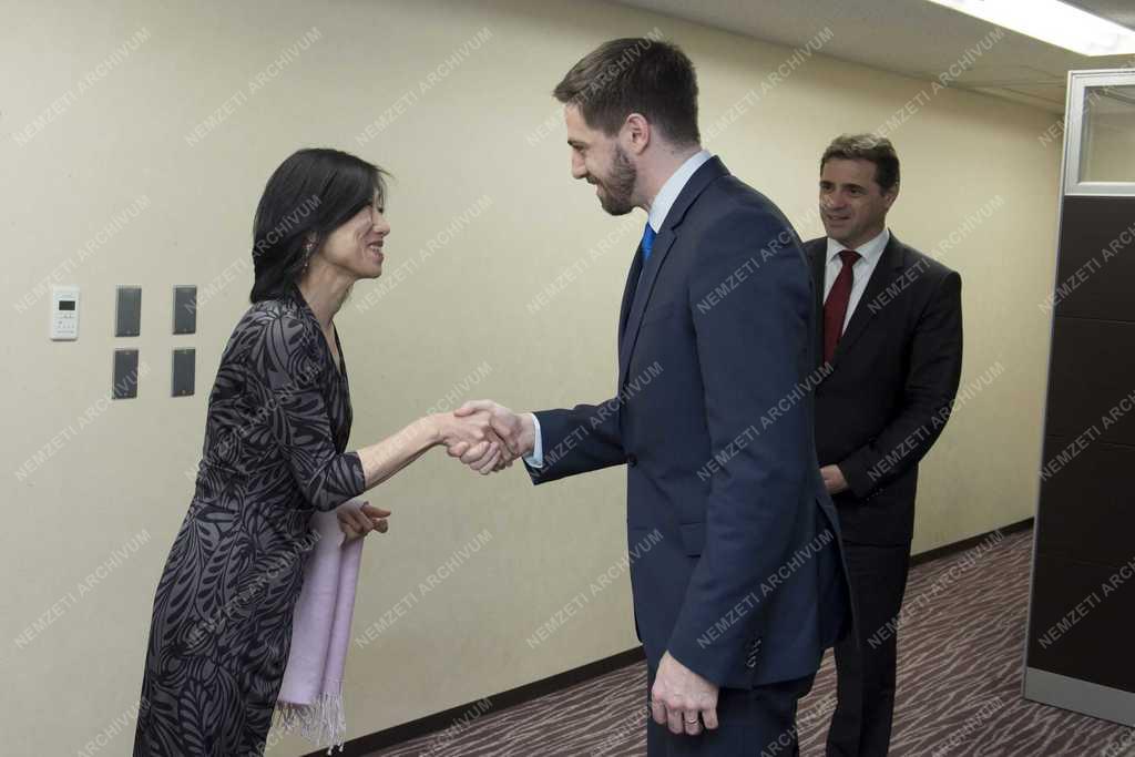 Magyar Levente látogatása Tokióban