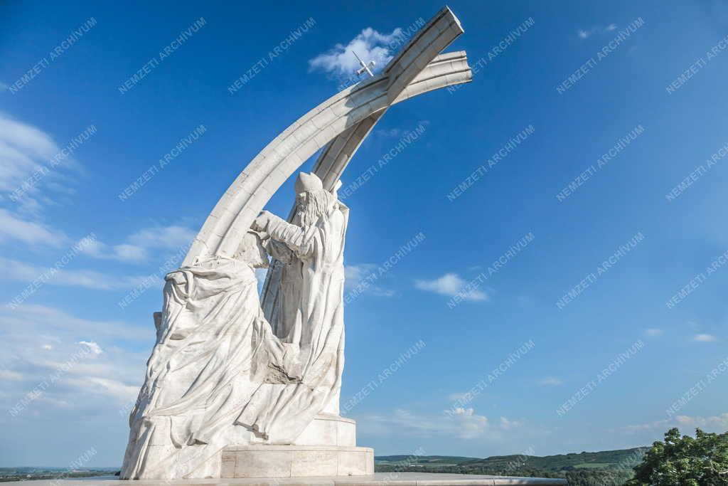 Műalkotás - Esztergom - Szent István megkoronázása