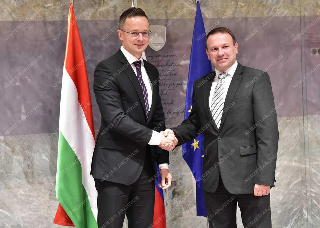 Szijjártó Péter Szlovéniában