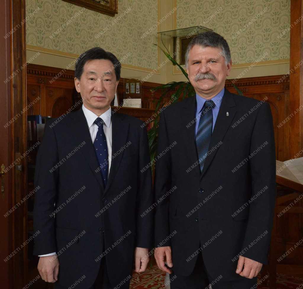 Magyarországra akkreditált nagyköveteket fogadott Kövér László