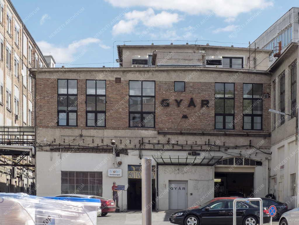 Épület - Budapest - A Goldberger gyár
