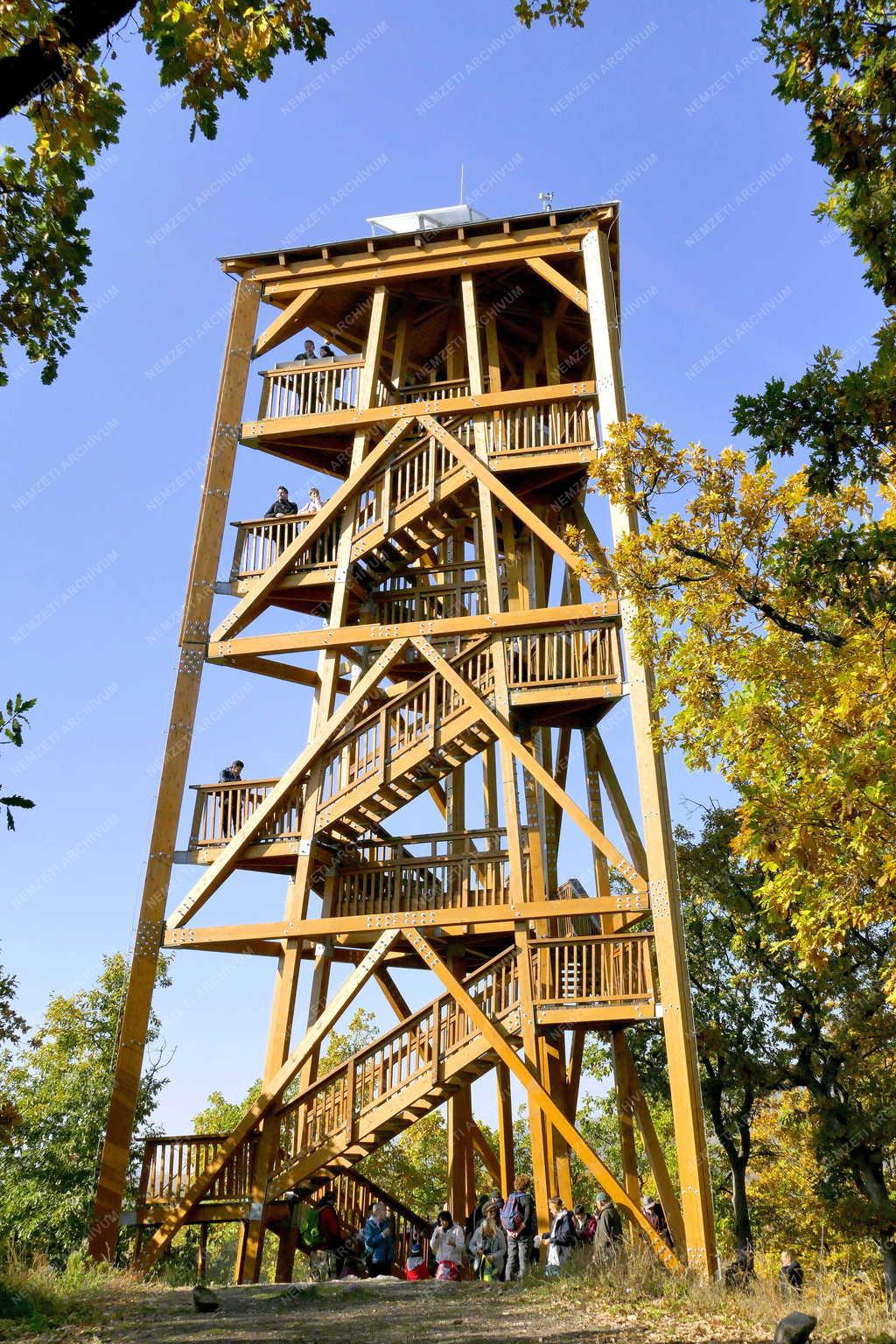 Turizmus - Királyrét - Várhegy-kilátó a Börzsönyben