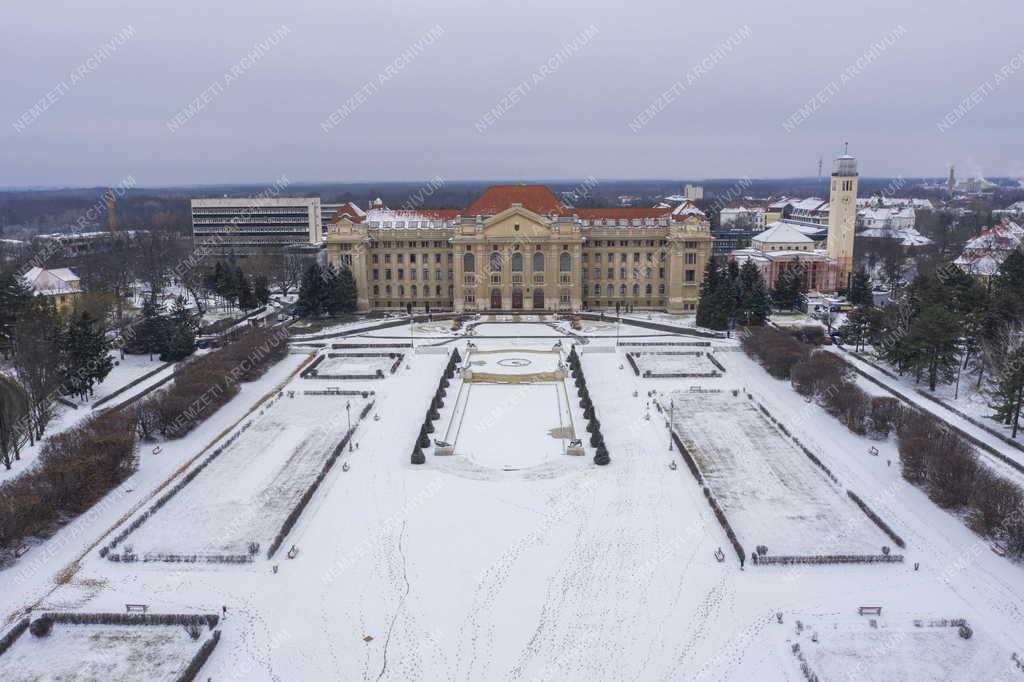 Városkép - Debrecen télen