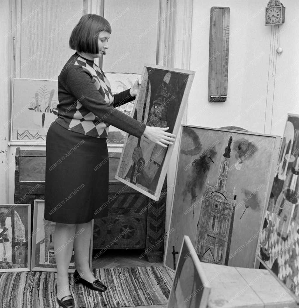 Képzőművészet - Berki Viola festőművész