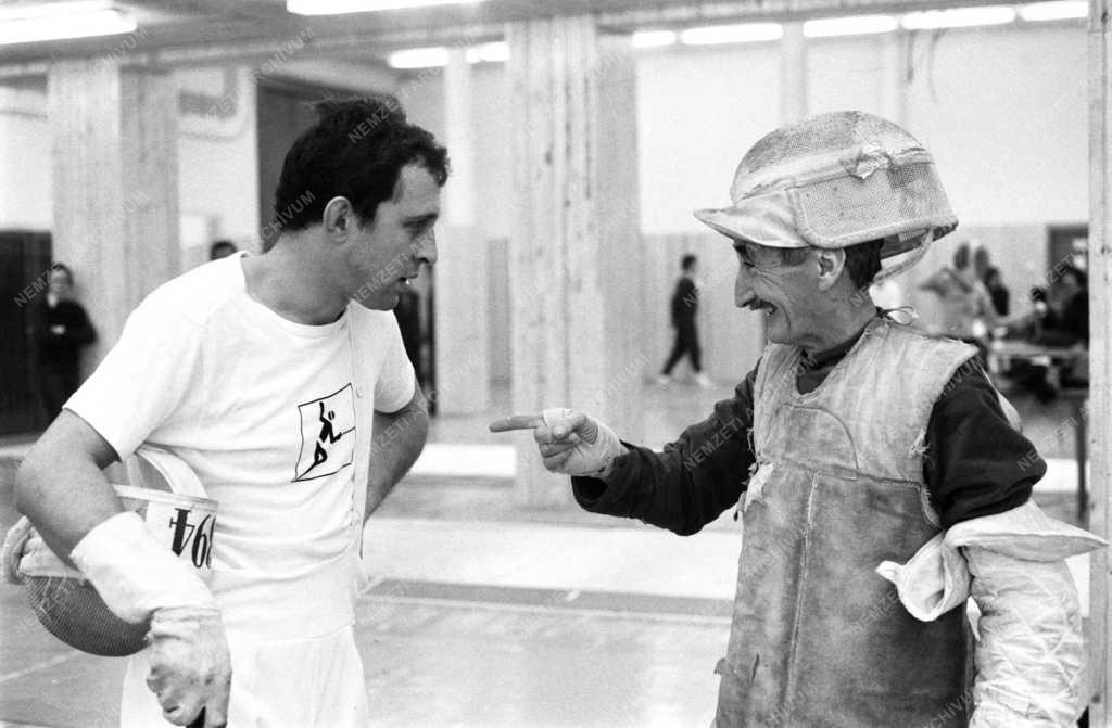 Fenyvesi Csaba olimpiai bajnok párbajtőrvívó