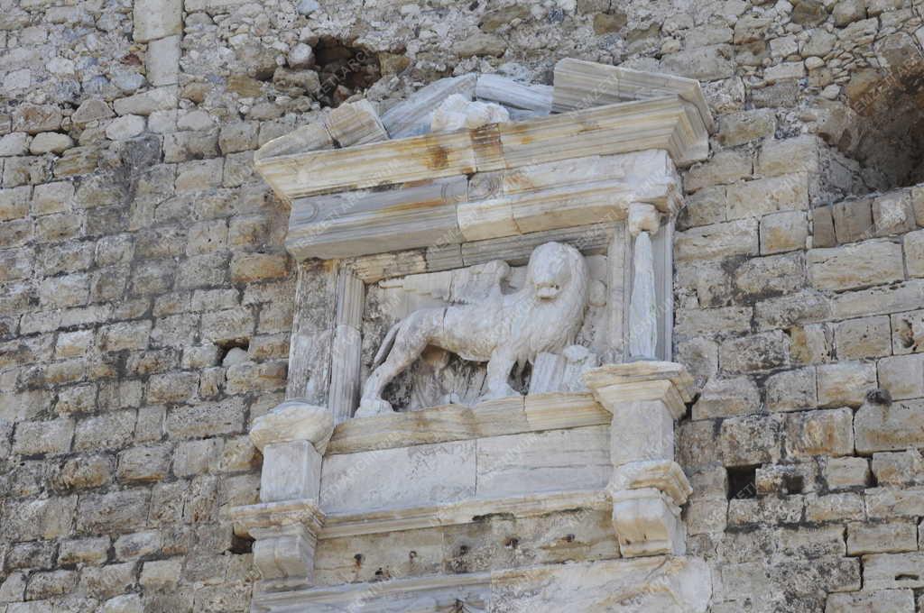 Műemlék - Heraklion - Rocca del Mare erőd domborműve