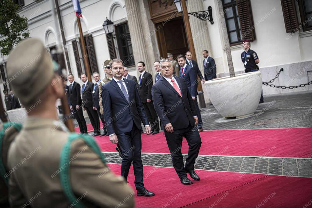 Orbán Viktor és Igor Matovic szlovák kormányfő találkozója
