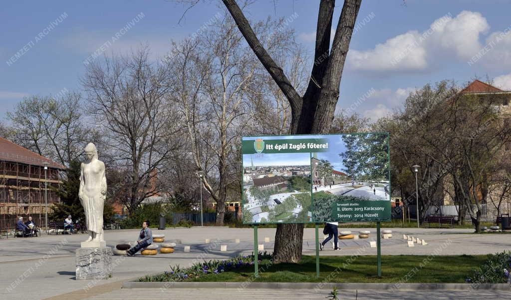 Műalkotás - Budapest - A Kendős lány című szobor