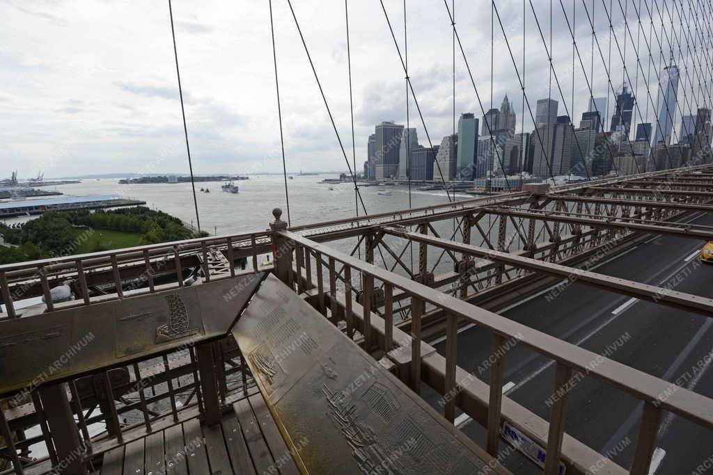 Városkép - New York - Brooklyn Bridge