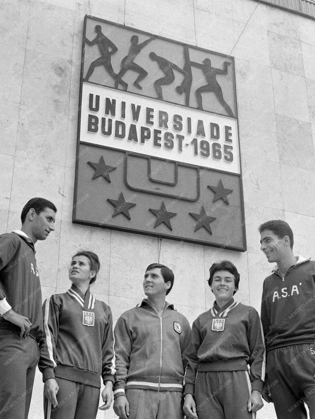Sport - Az 1965-ös Universiade Budapesten