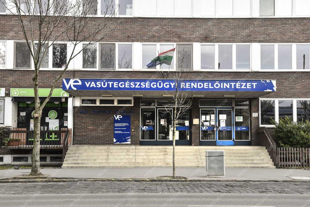 Egészségügy - Vasútegészségügyi rendelőintézet a fővárosban