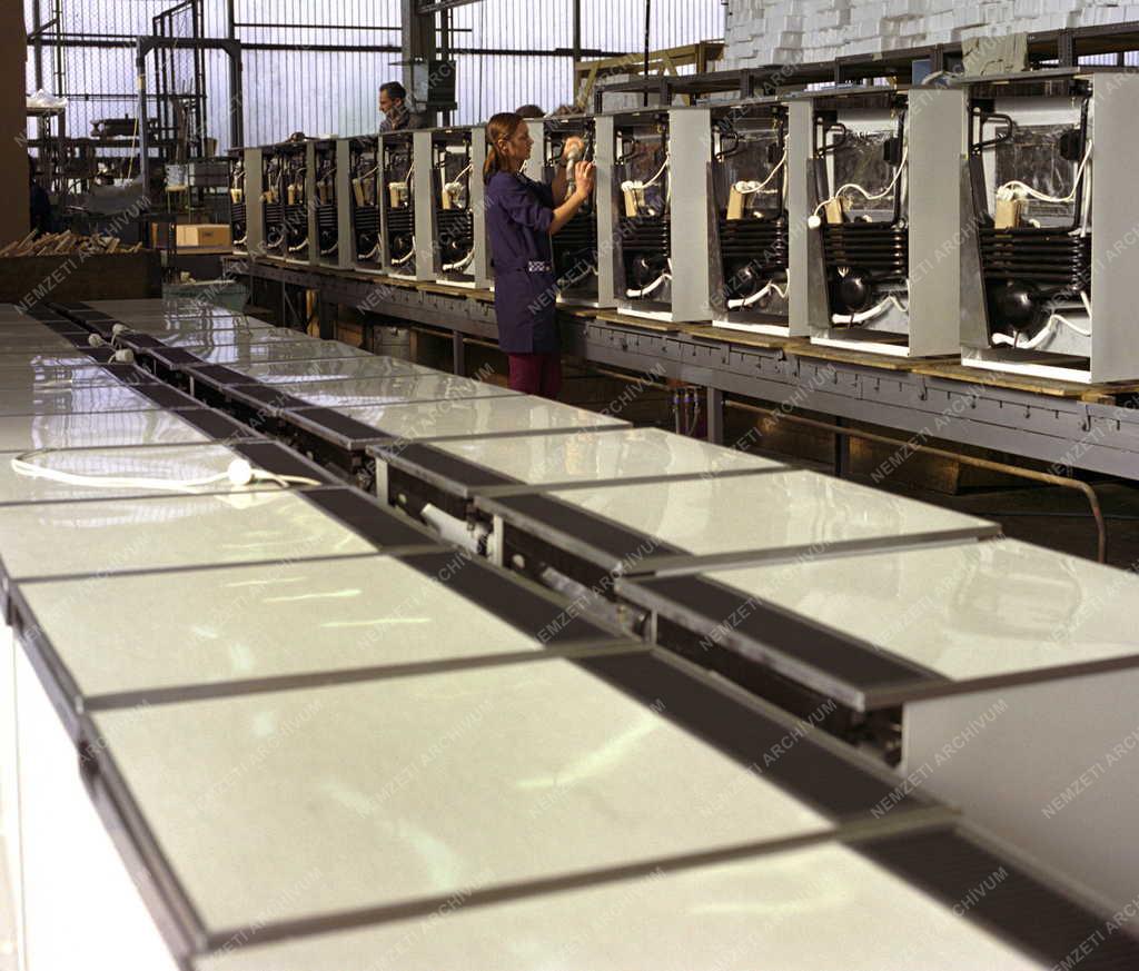 Ipar - A Jászberényi Hűtőgépgyárban