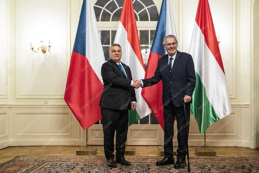Orbán Viktor Csehországban