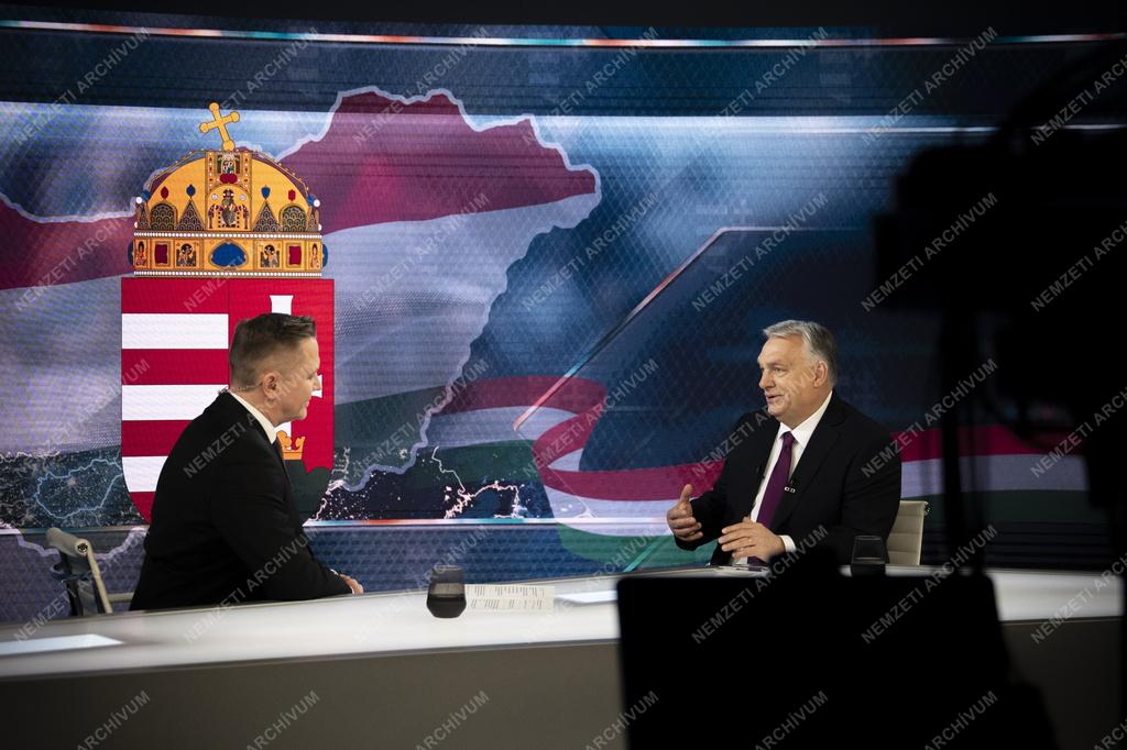 Orbán Viktor interjúja a TV2 Tények című műsorában