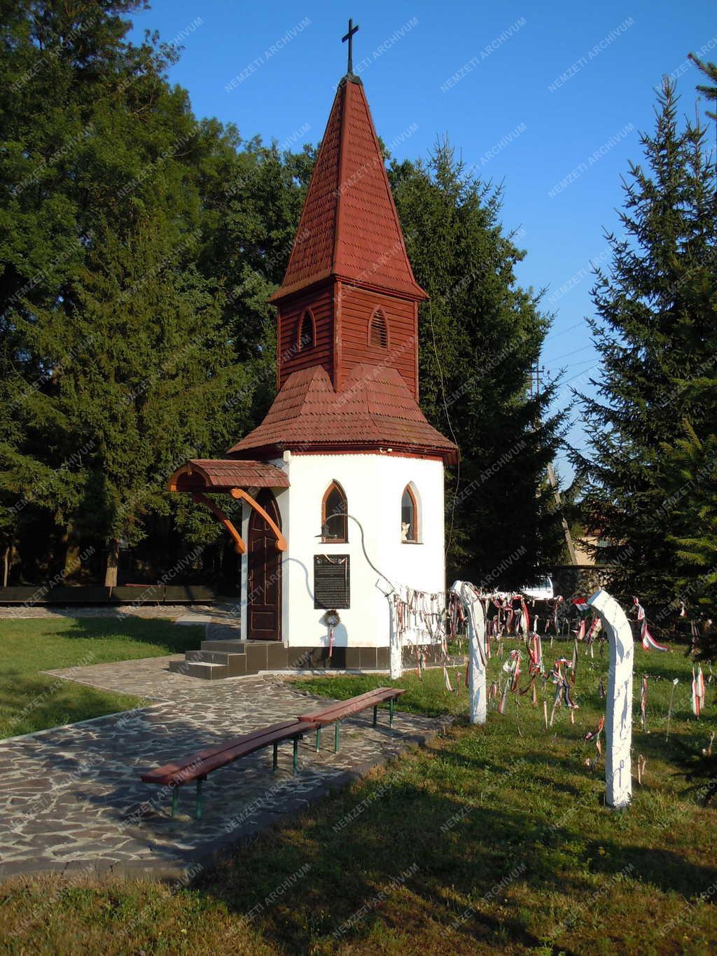 Ukrajna - Szolyva - Mártírok kápolnája a Szolyvai Emlékparkban
