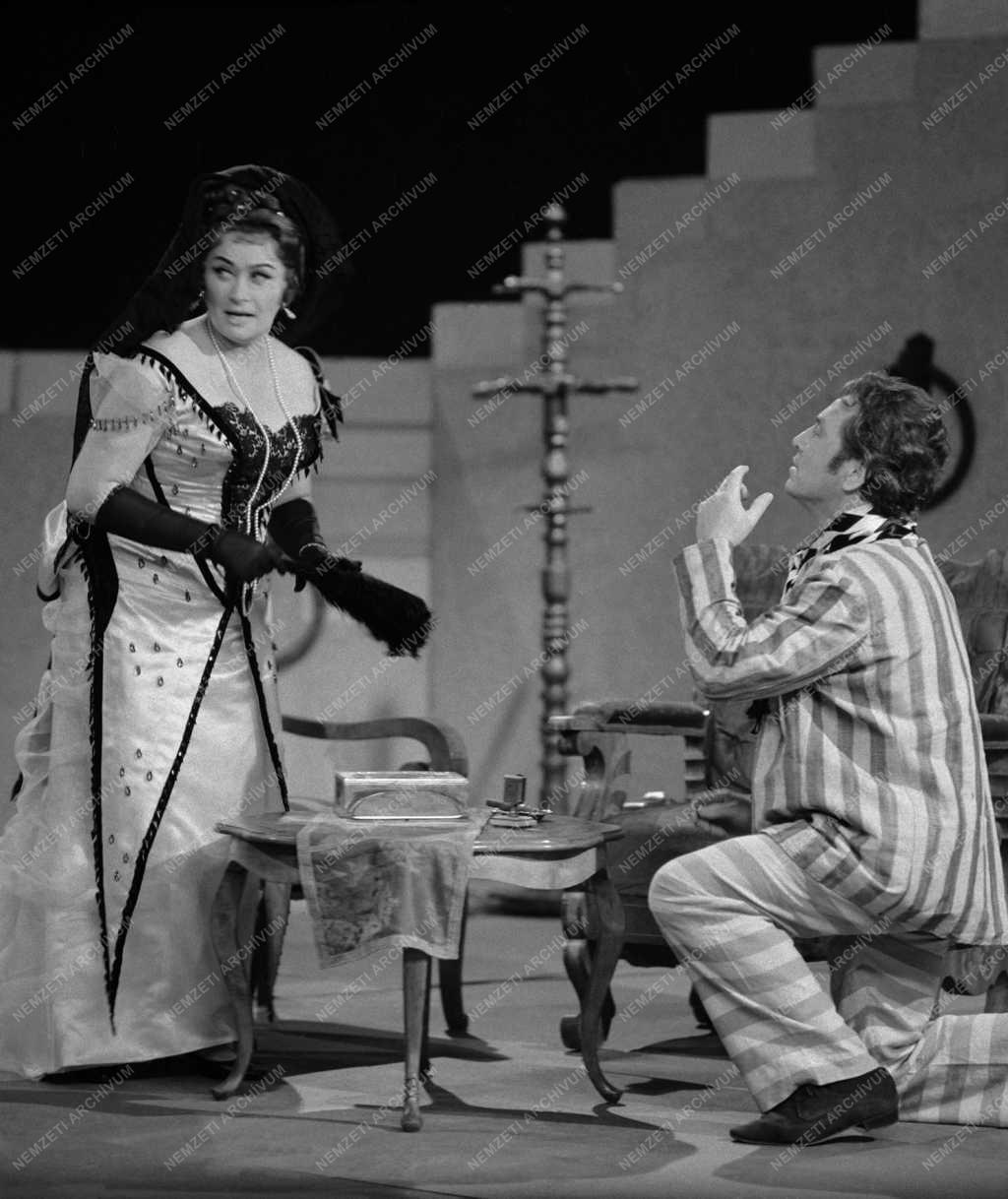 Kultúra - Operettfilm forgatás - Johann Strauss: A denevér