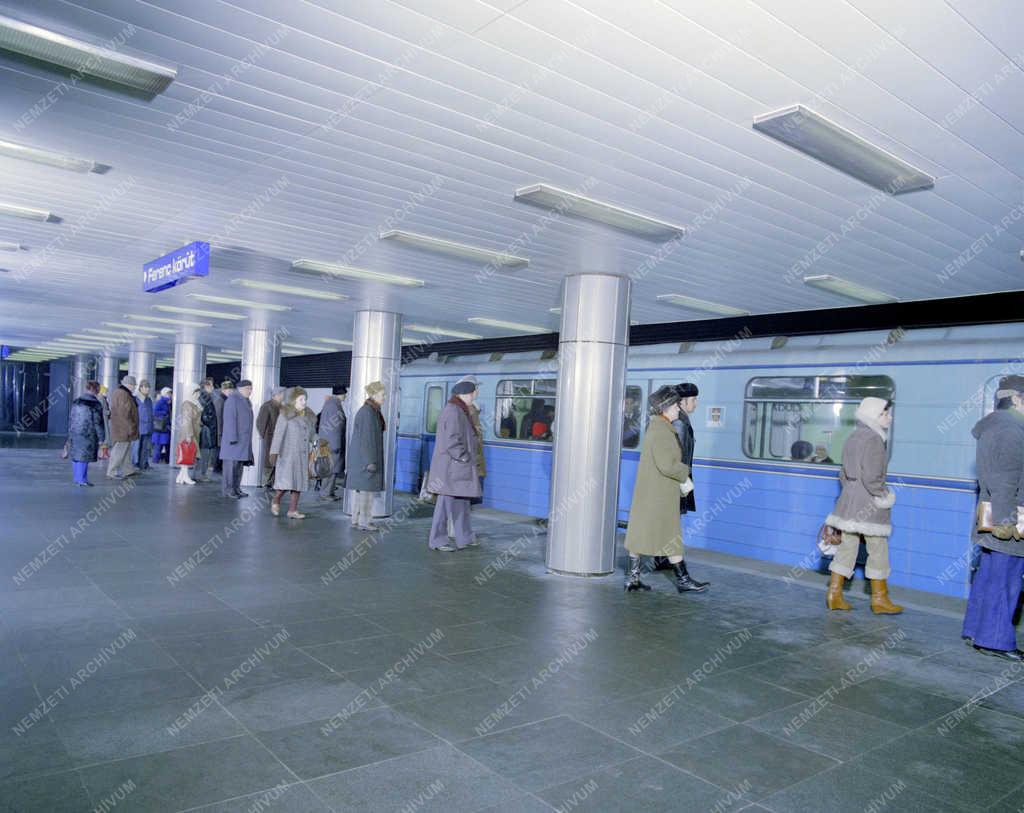 Közlekedés - Metró - A 3-as metró vonalán 