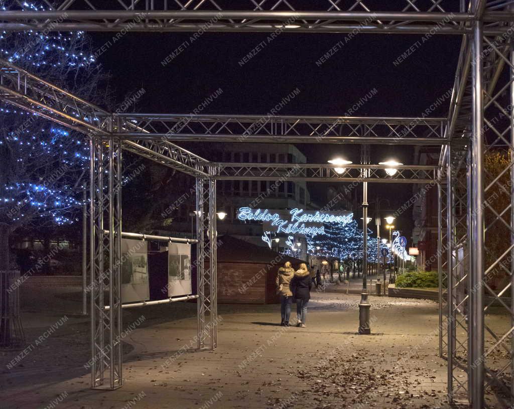 Városkép - Budapest - Karácsonyi díszkivilágítás