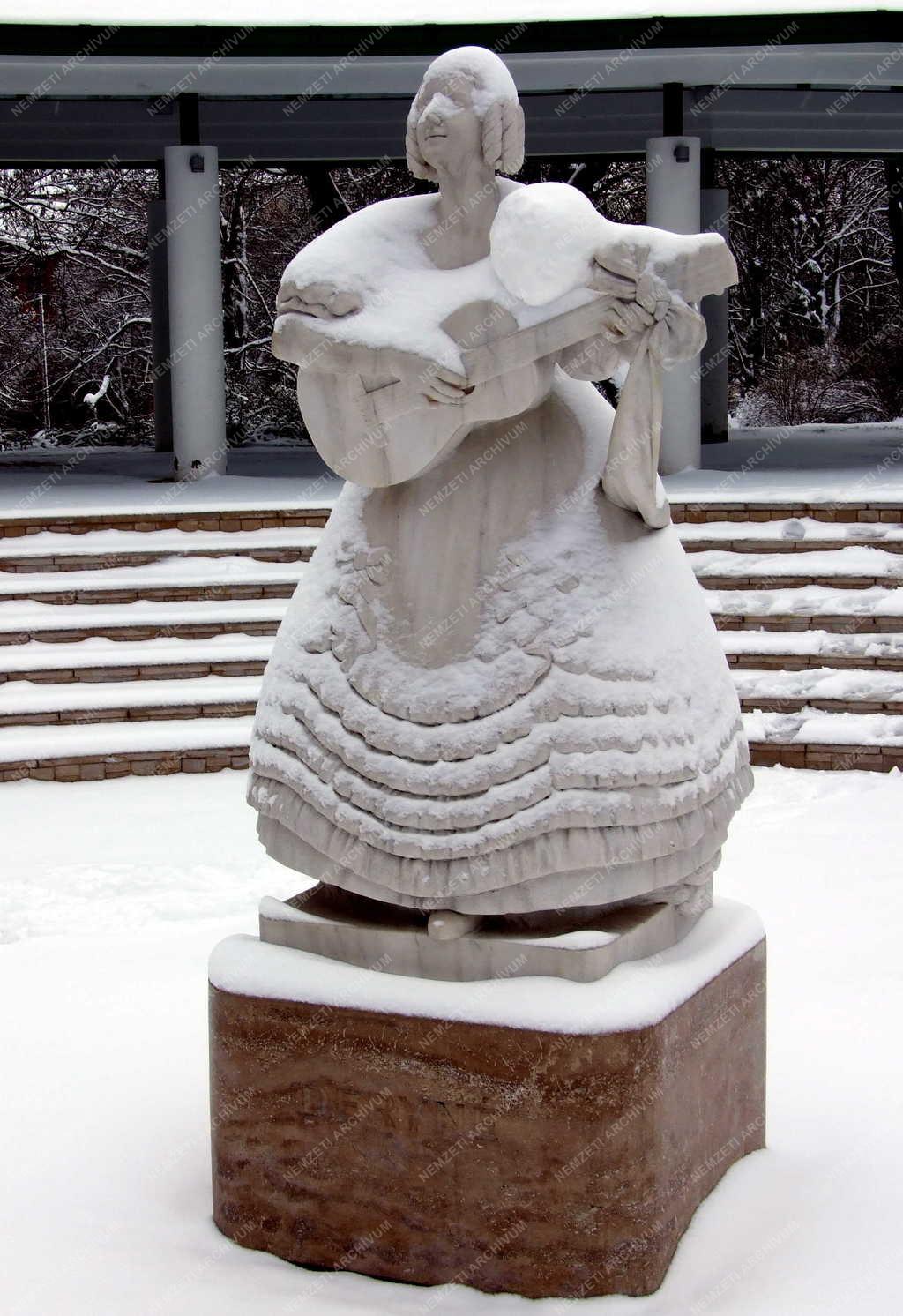 Időjárás - Március végi tél a fővárosban