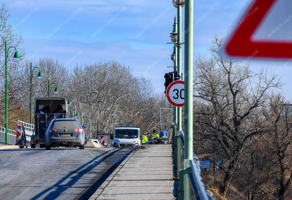 Közlekedés - Tokaj - Az Erzsébet királyné híd átépítése