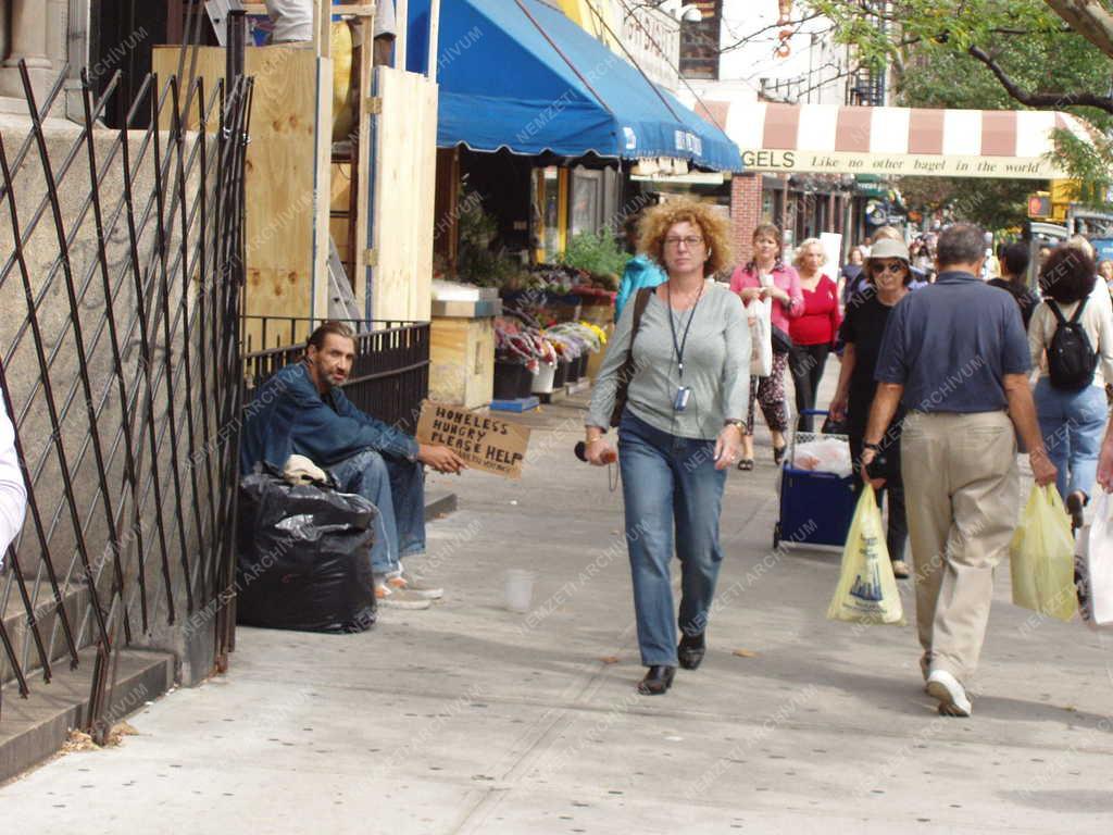 New York - Hajléktalan