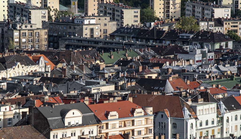 Városkép - Budapest - Látkép a Gellért-hegyről