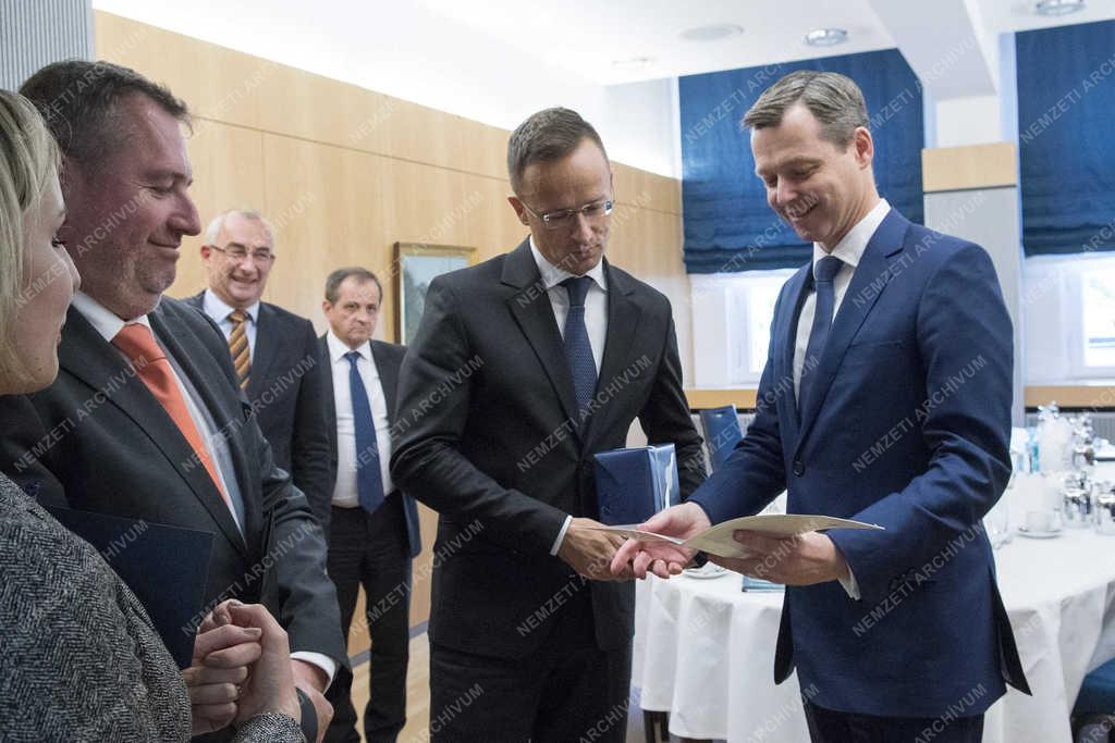 Szijjártó Péter Berlinben