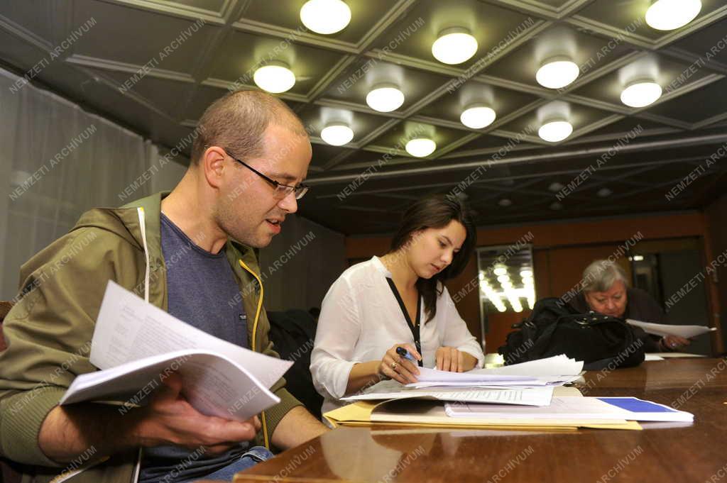 Rádió - Rádiókabaré felvétele