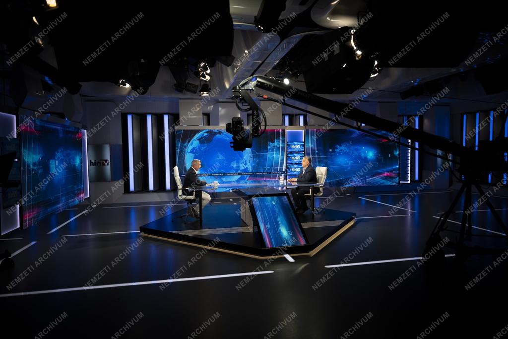 Orbán Viktor interjút adott a Hír TV-nek 