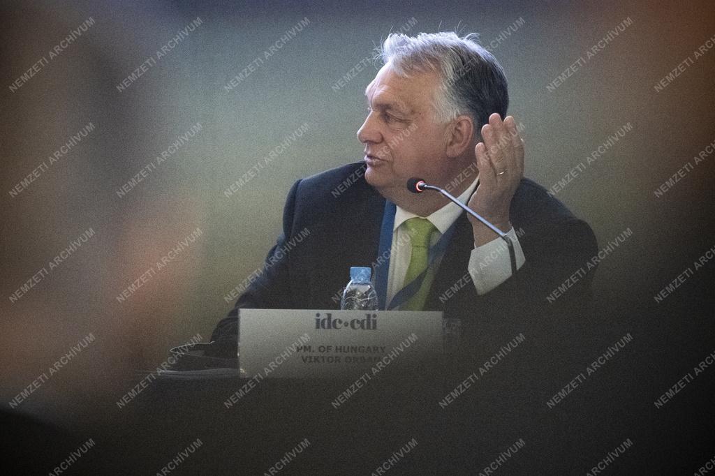 Orbán Viktor a Kereszténydemokata Internacionálé vezetőségi ülésén