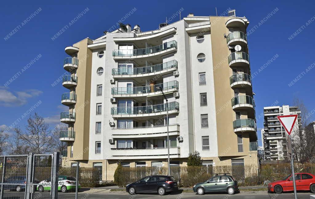 Városkép - Budapest - Velezda Park lakópark