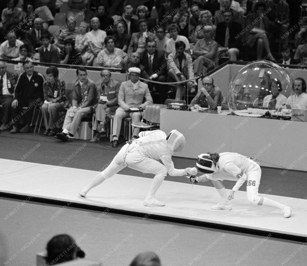 Sport – Müncheni nyári olimpiai játékok – Vívás - Női
