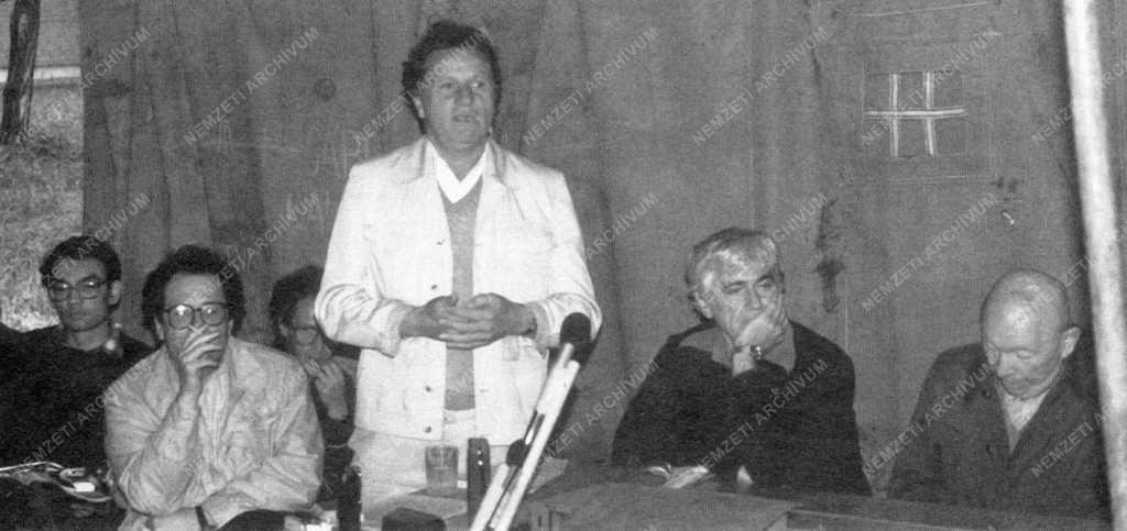 Belpolitika - Demokratikus ellenzék az 1980-as években