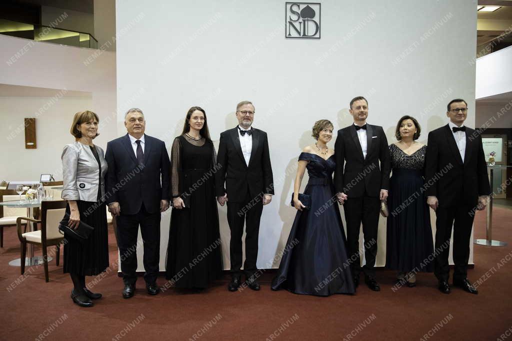 Orbán Viktor részt vett a szlovák államiság évfordulóján tartott gálaesten 