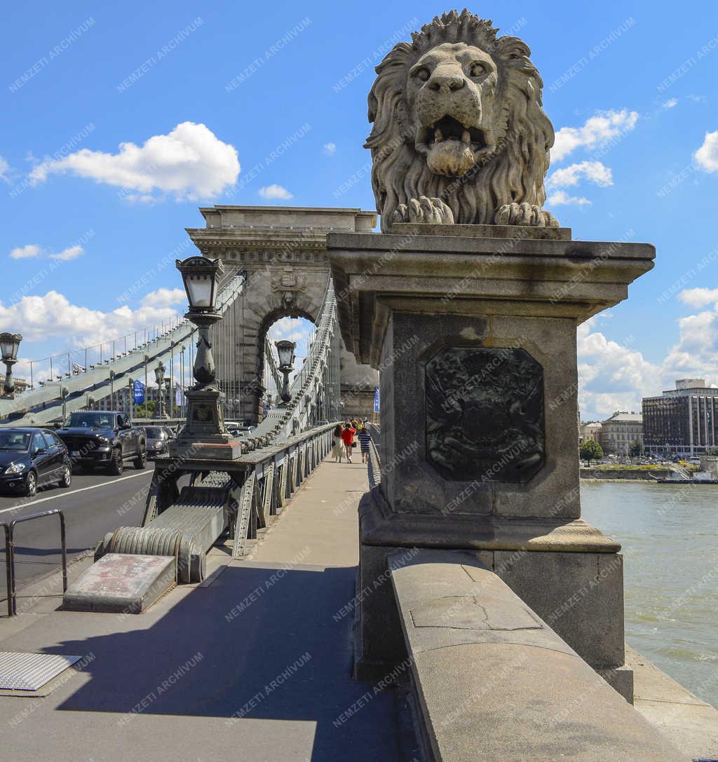 Városkép - Budapest - Széchenyi lánchíd