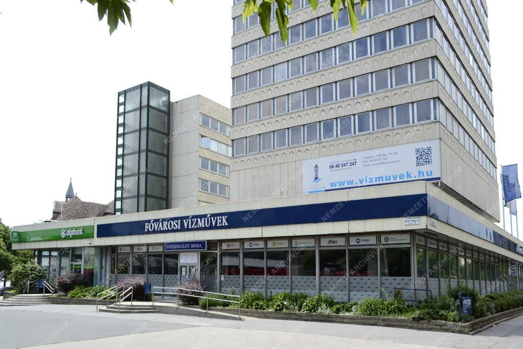 Épület - Budapest - A Fővárosi Vízművek Zrt. székháza