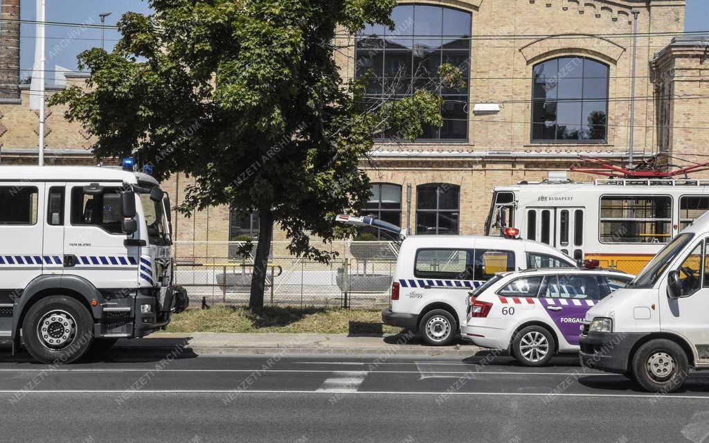 Közlekedés - Budapest - Forgalmi zavarelhárítás Kőbányán