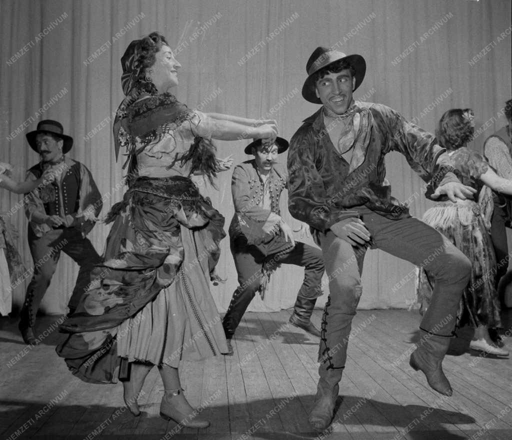 Kultúra - Néphadsereg együttes cigány tánca