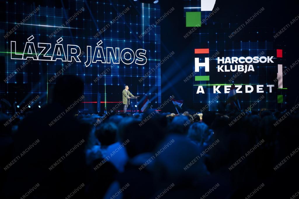 A Harcosok klubja - A kezdet elnevezésű rendezvény Budapesten