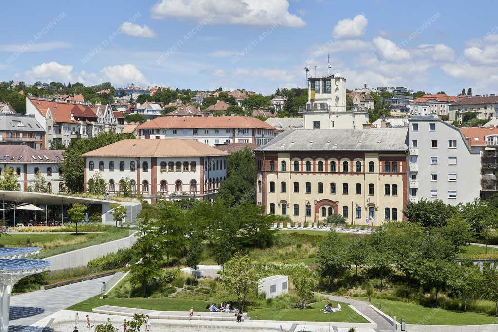 Városkép - Budapest - Millenáris Széllkapu Park
