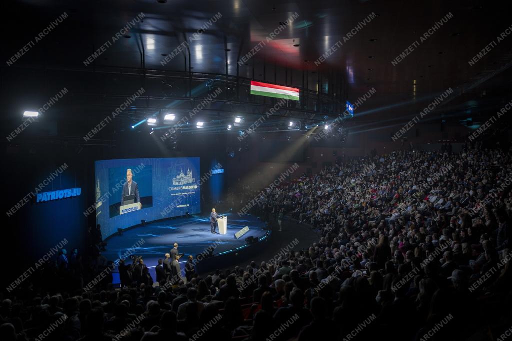 Orbán Viktor Madridban 
