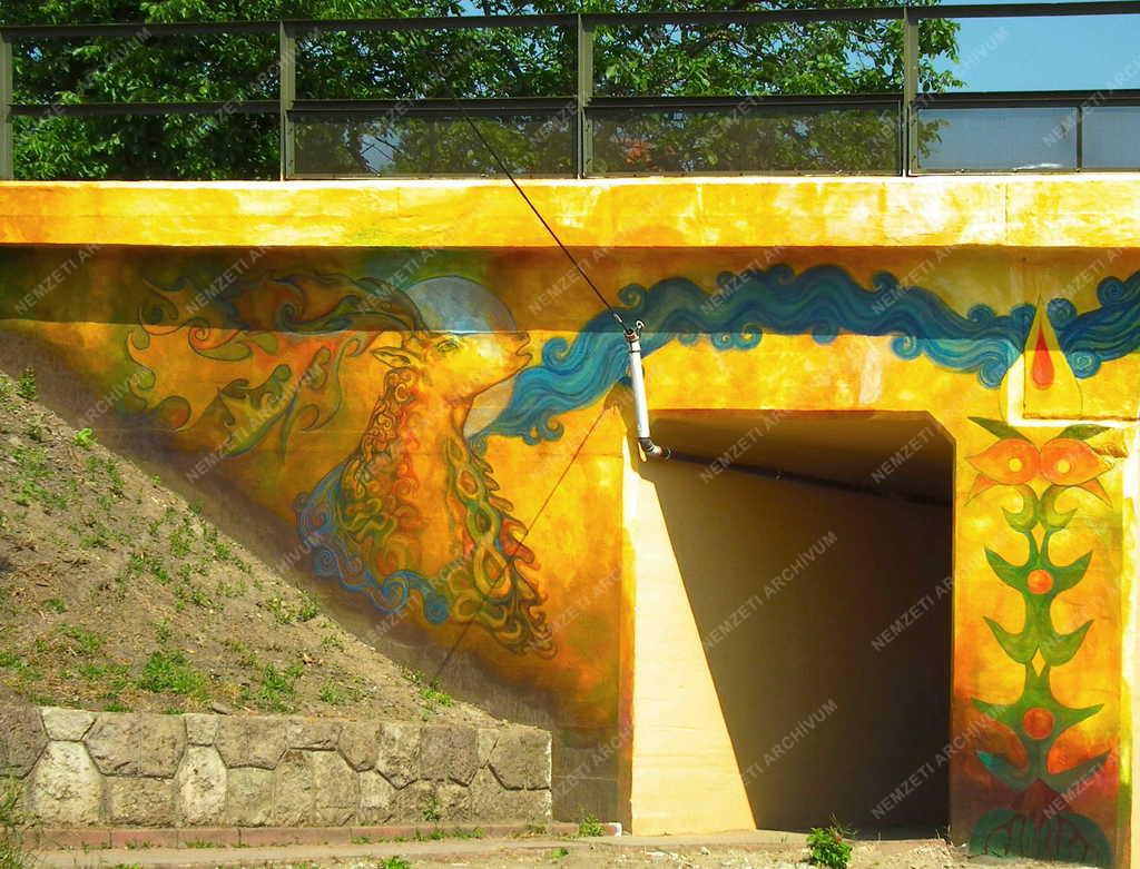 Táj, város - Verőce - Aluljáró