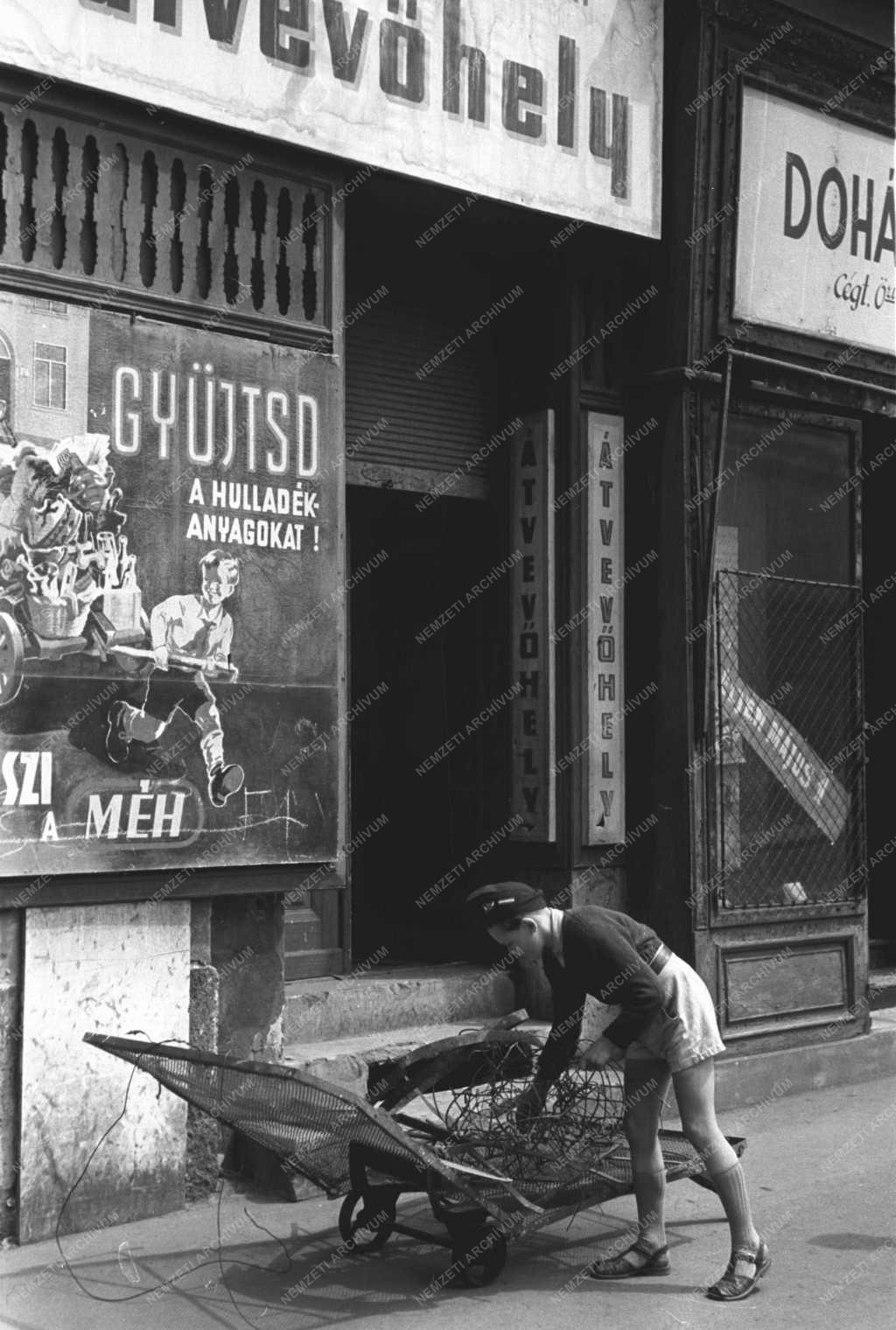 Környezetvédelem - Vasgyűjtés Budapesten