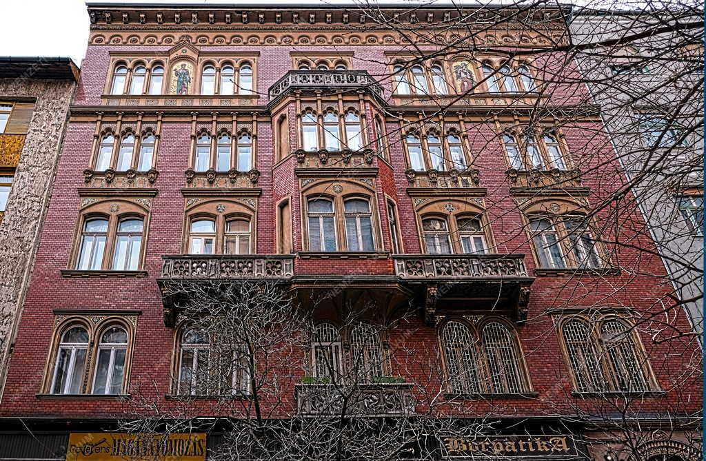 Városkép - Budapest - Szecessziós lakóház Újbudán