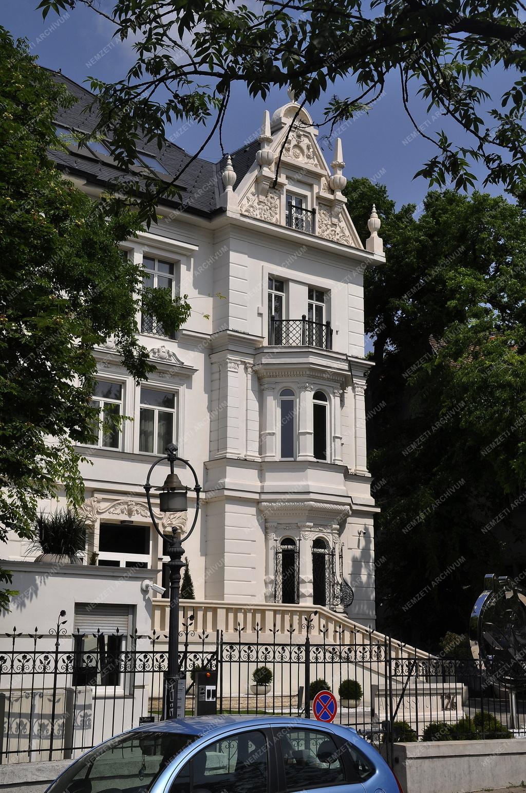 Városkép - Budapest - Az egykori Weninger-villa az Andrássy úton