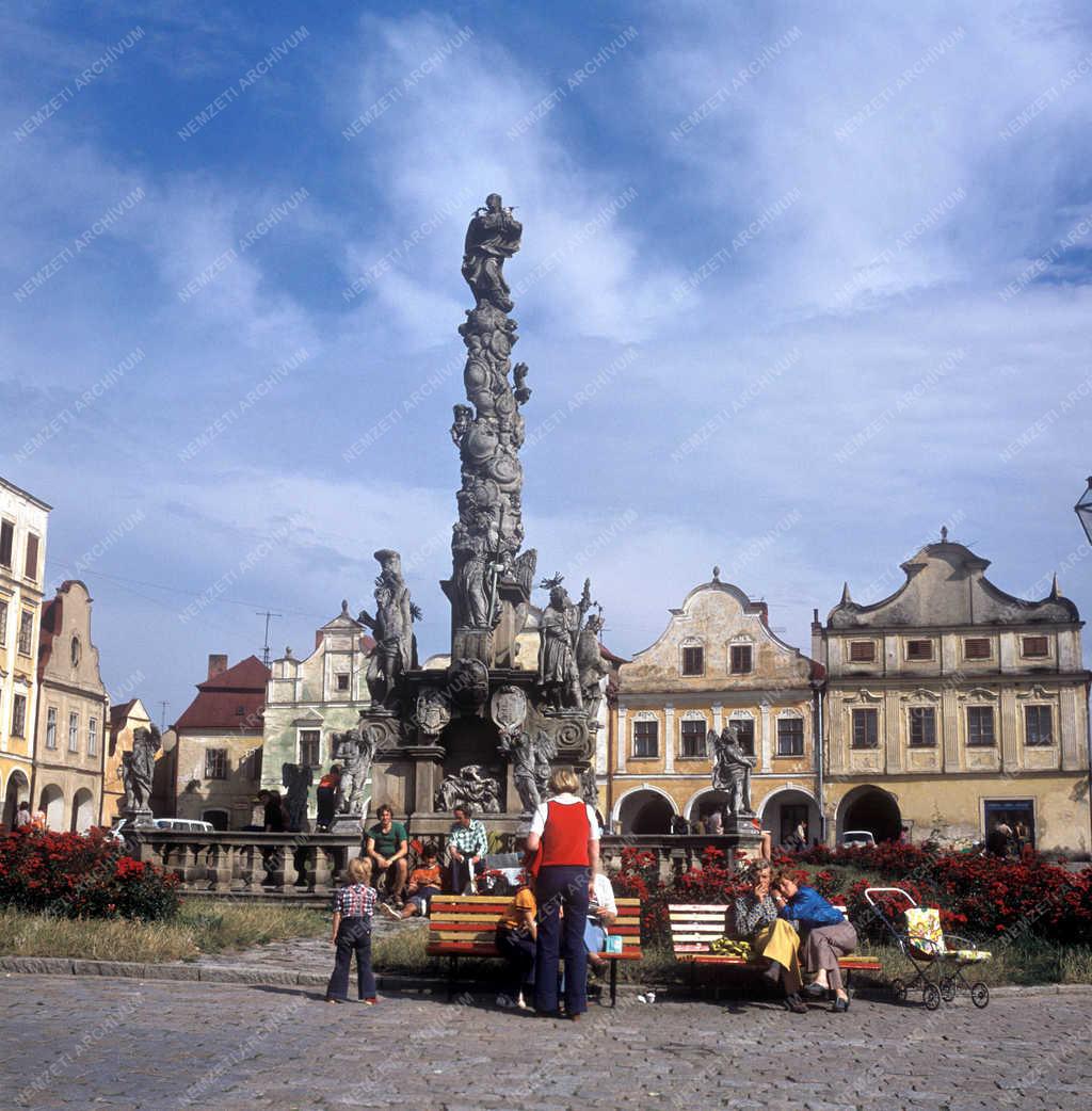 Városkép - Telc - Főtér