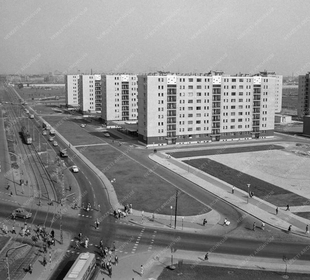 Városkép - Budapest - Lágymányosi lakótelep