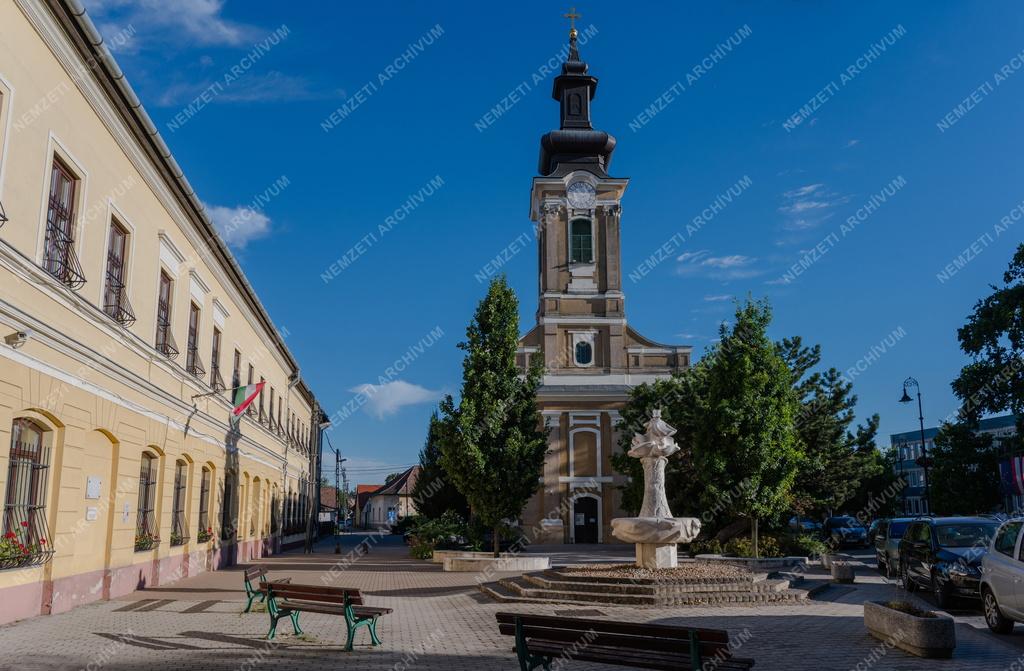 Városkép - Ráckeve - Keresztelő Szent János templom